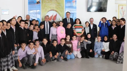 Bilecik Bozüyük’te okullara moral desteği