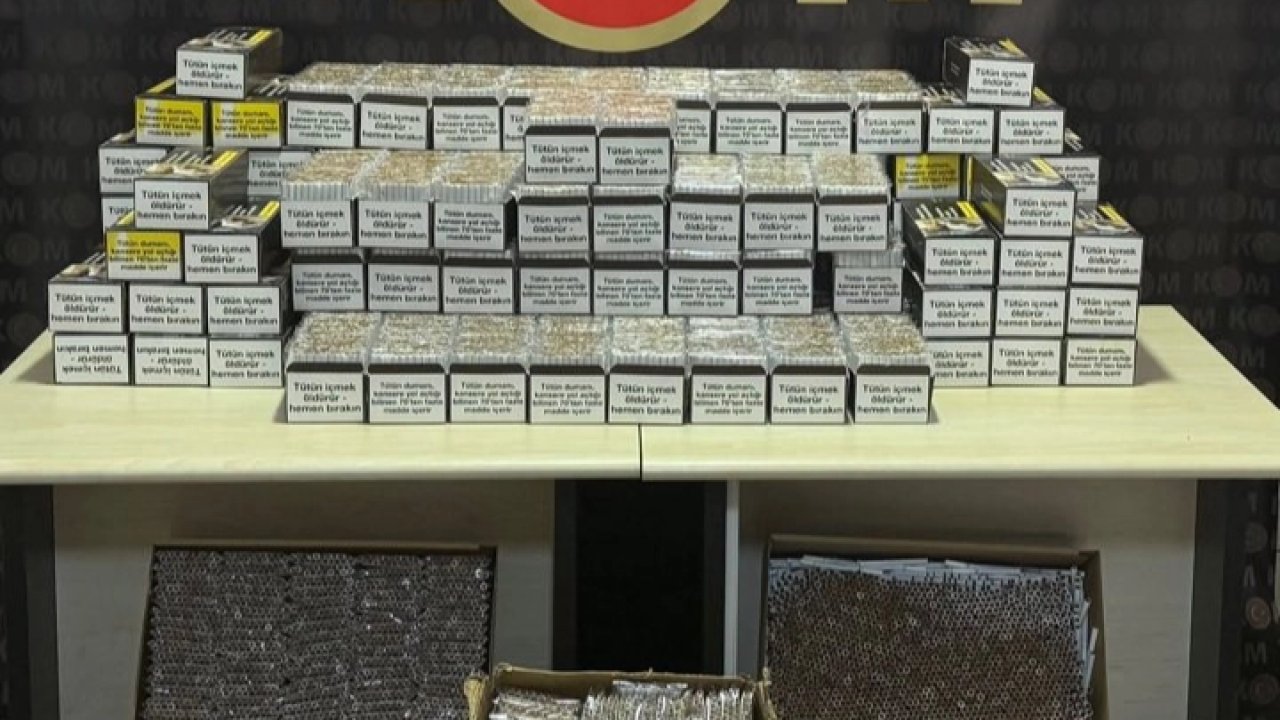 Bilecik Pazaryeri&#039;nde kaçak tütün operasyonu