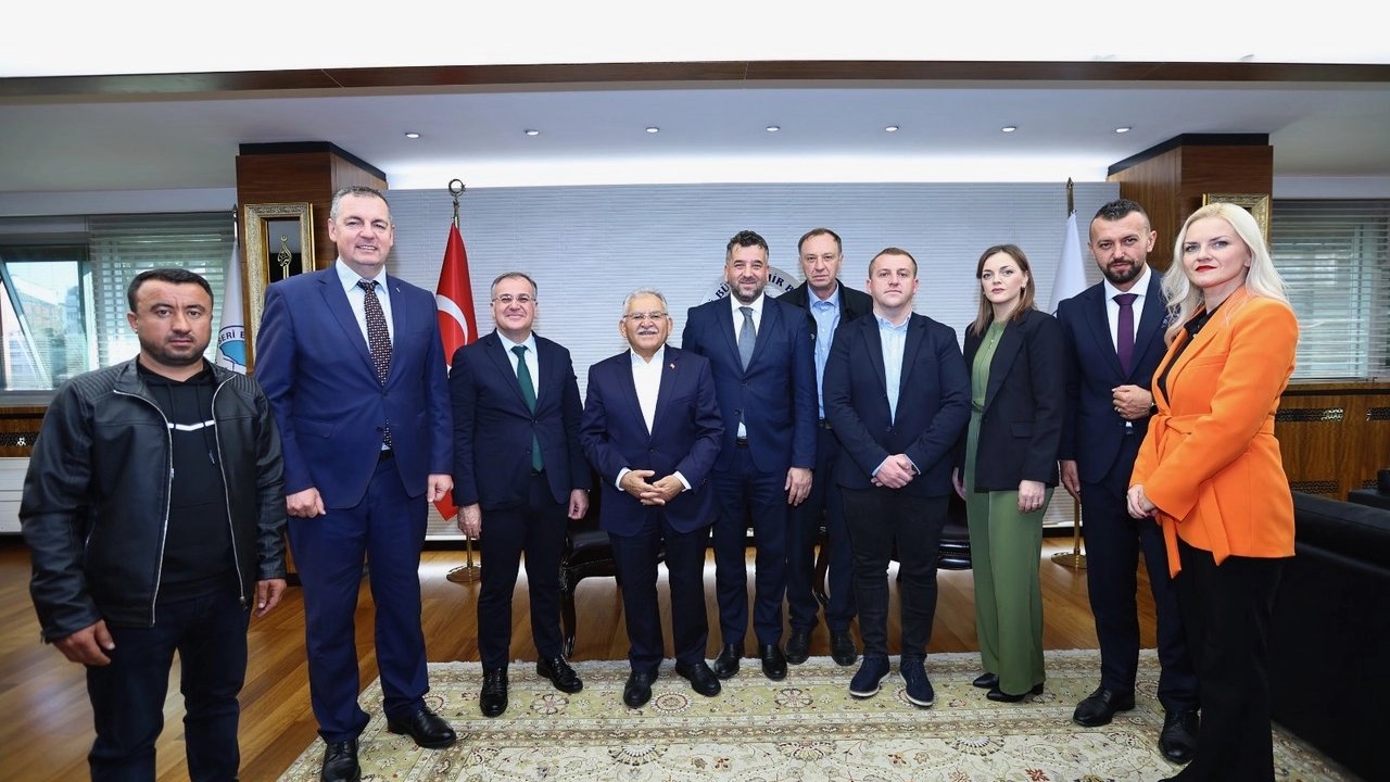 Bosna Hersek heyetinden Kayseri&#039;ye ziyaret