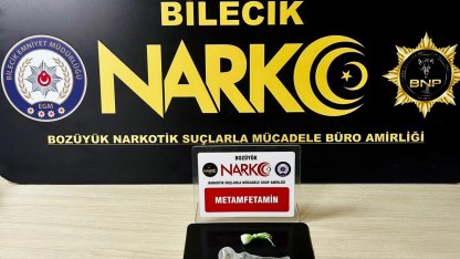 Bozüyük’te narkotik operasyonu