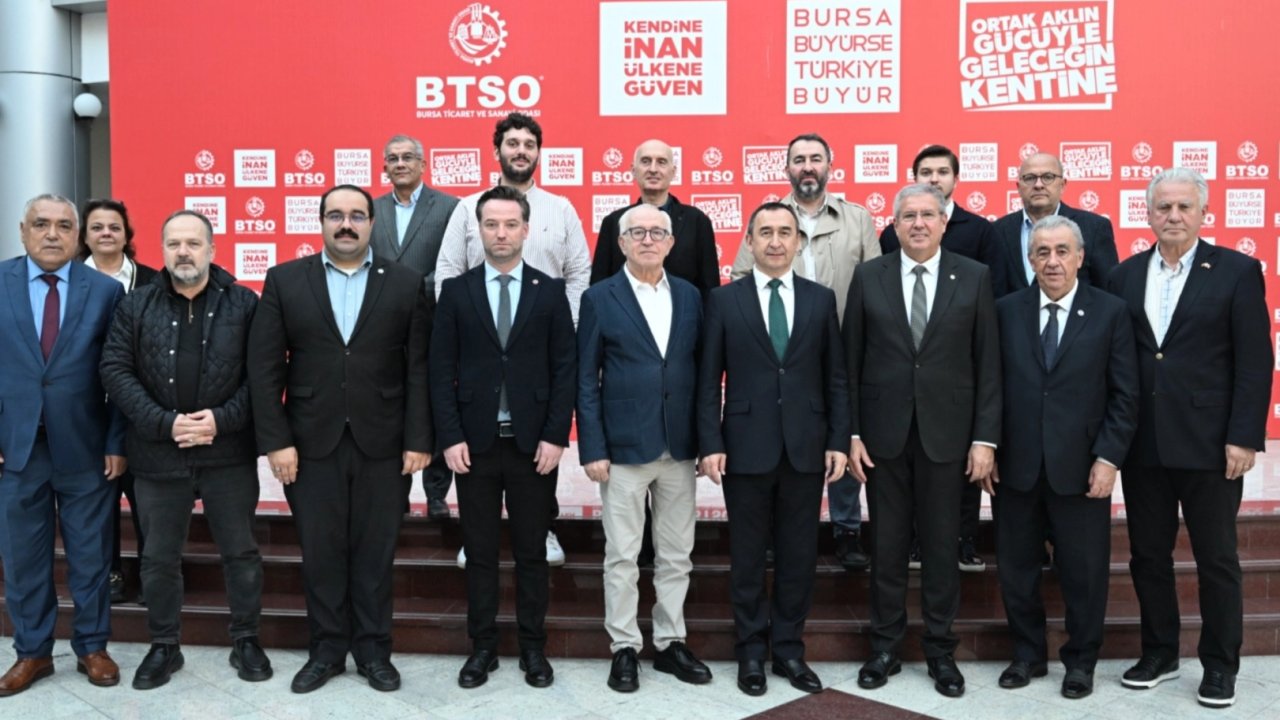 BTSO, Özbekistan Büyükelçisi Khaydarov’u ağırladı