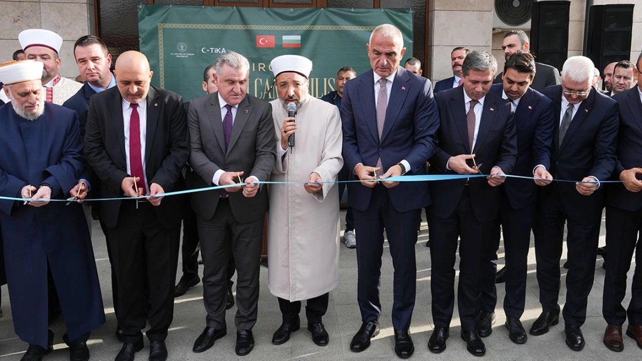 Bulgaristan&#039;da Kırcaali Yeni Cami ve Külliyesi törenle açıldı