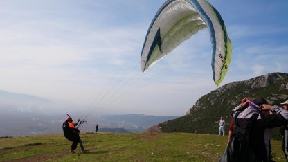 Bursa Gürsu'nun yanan ormanlarına gökyüzünden umut serpildi