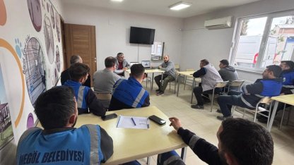 Bursa İnegöl Belediyesi'nde hizmet içi eğitimlere devam