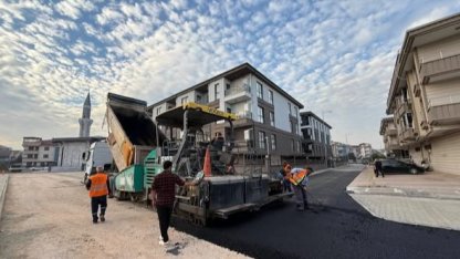 Bursa İnegöl Belediyesi’nden 3 bölgede asfalt hamlesi