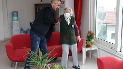 Bursa Nilüfer’de huzurevinde afet tatbikatı