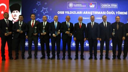 Bursa OSB firmalarına ödül yağdı