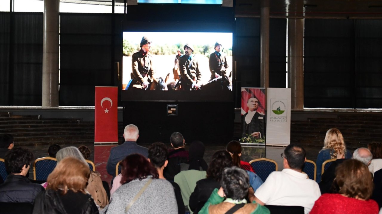 Bursa Osmangazi’de ‘Atatürk 2’ gösterimi