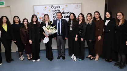 Bursa Osmangazi'de Başkan Aydın'dan 24 Kasım'a özel anlamlı ziyaretler