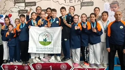 Bursa Osmangazili karatecilerden önemli başarı