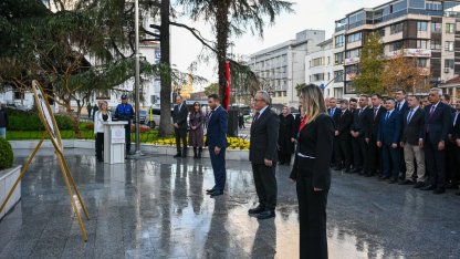 Bursa'da 24 Kasım Öğretmenler Günü kutlandı
