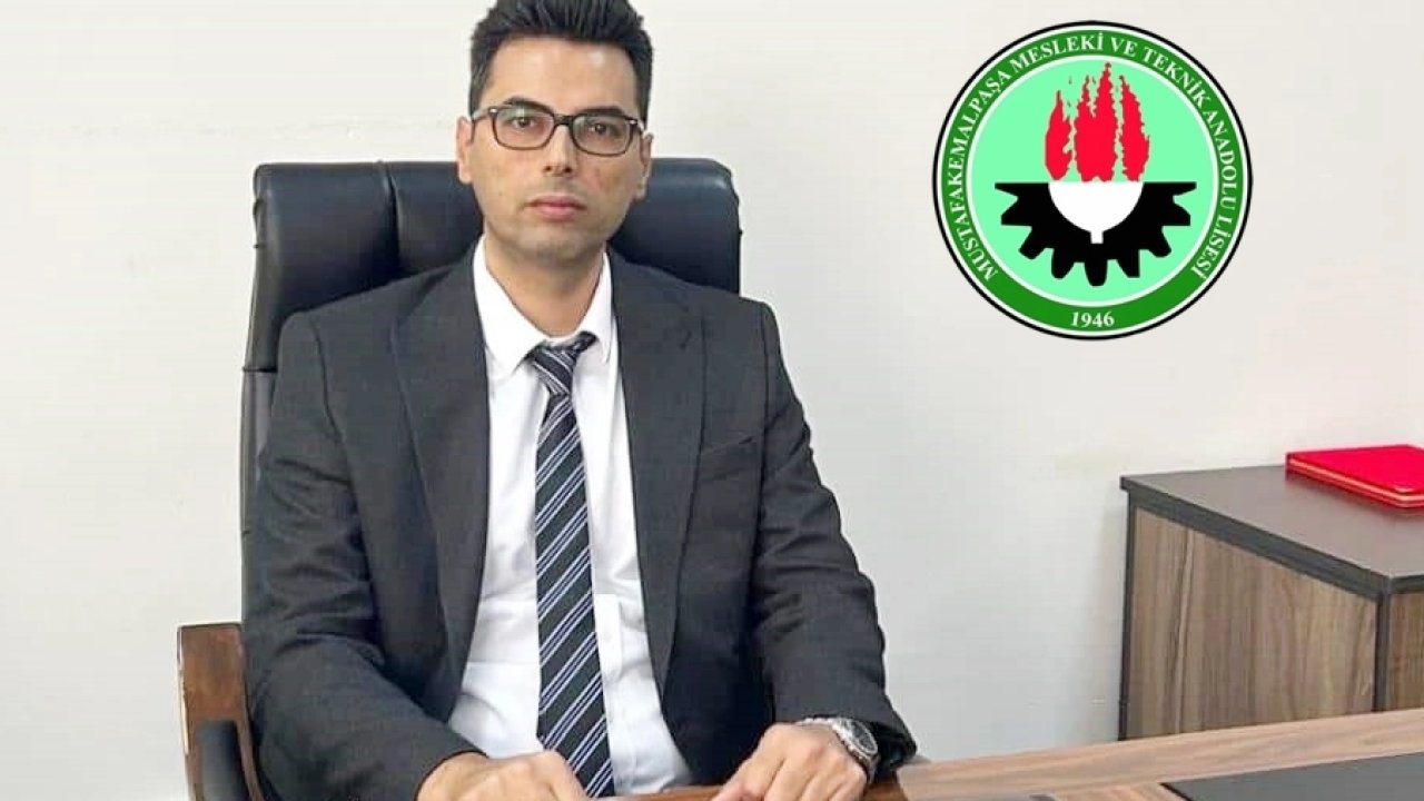 Bursa&#039;da mezun olduğu okula müdür olarak döndü