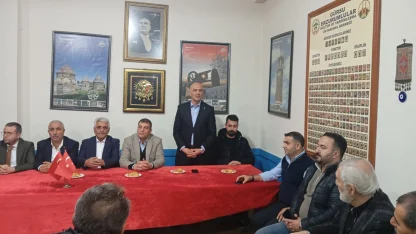 Bursa’da MHP’den Erzurumlulara ziyaret