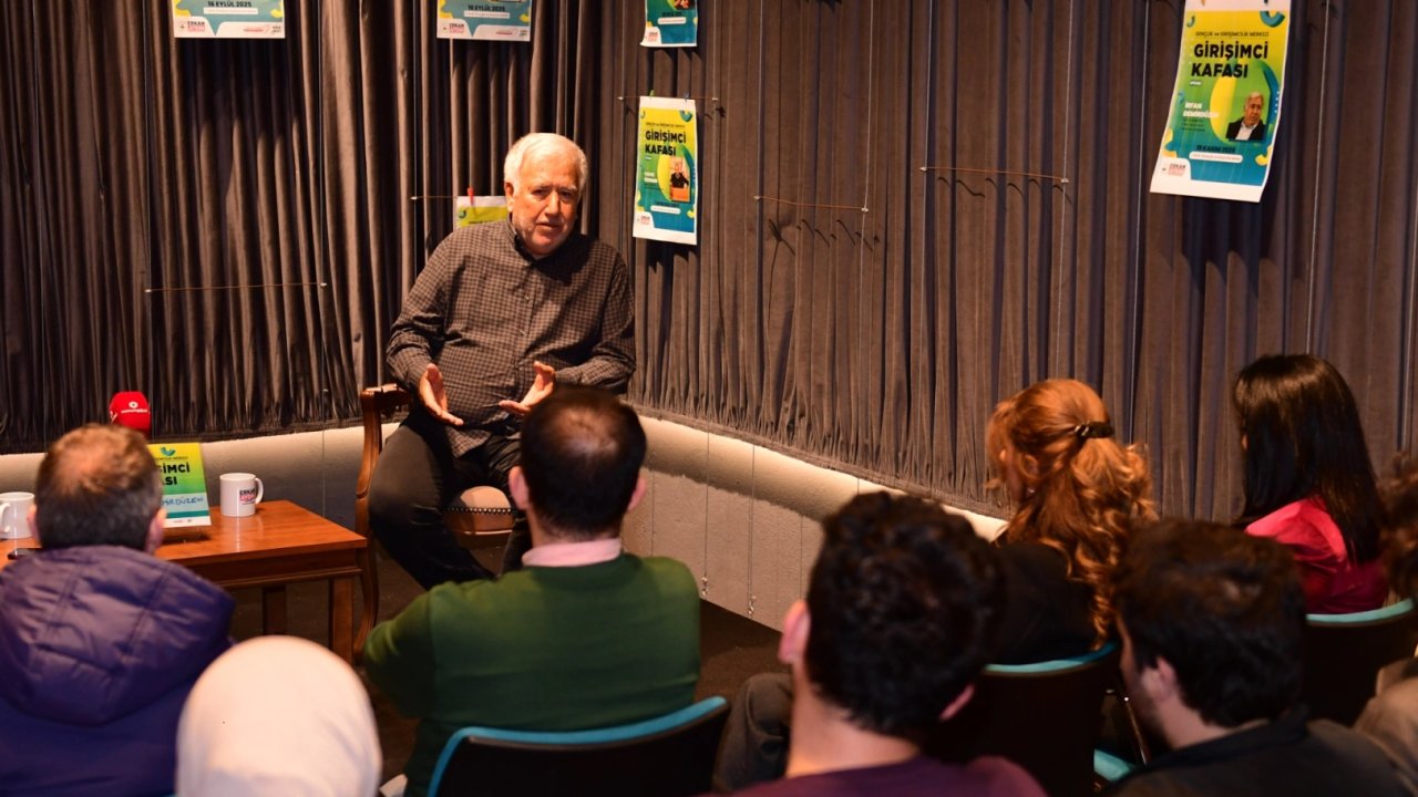 Bursalı iş insanı İrfan Demirdüzen yarının girişimcilerine ilham verdi