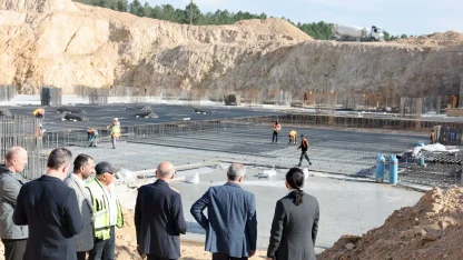 Çayırova Devlet Hastanesi inşaatında hummalı çalışma