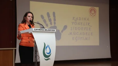 Çayırova’da kadına yönelik şiddetle mücadele eğitimi