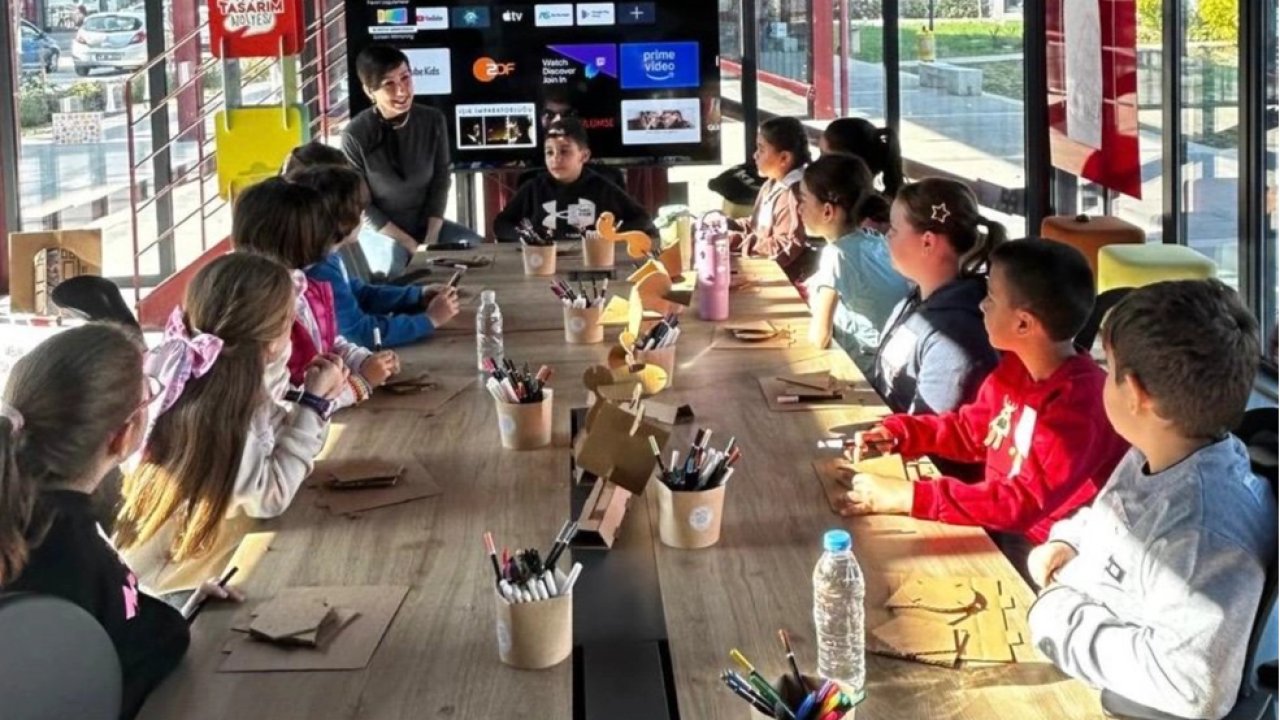 Çocuklar Pancar Deposu’nda sanatla buluştu