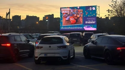 CSO Ada Ankara’da arabalı sinema keyfi