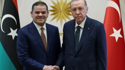 Cumhurbaşkanı Erdoğan, Libya Başbakanı Dibeybe ile görüştü
