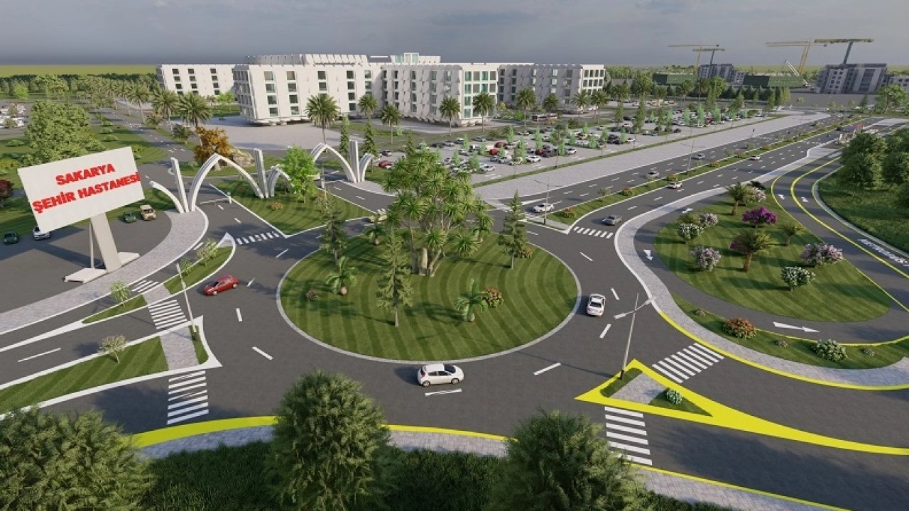 Cumhurbaşkanı Erdoğan&#039;ın imzaladığı Sakarya Şehir Hastanesi Yolu&#039;nun detayları belli oldu