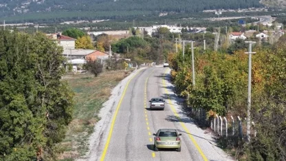 Denizli Büyükşehir Karataş-Pınarlık yolunu tamamladı