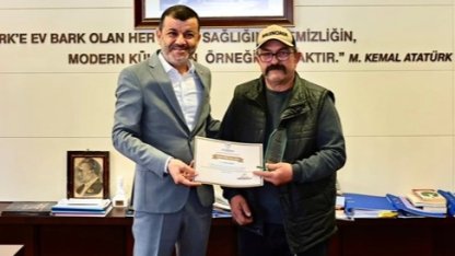 Denizli'de Başkan Çavuşoğlu’ndan kahraman sürücüye teşekkür