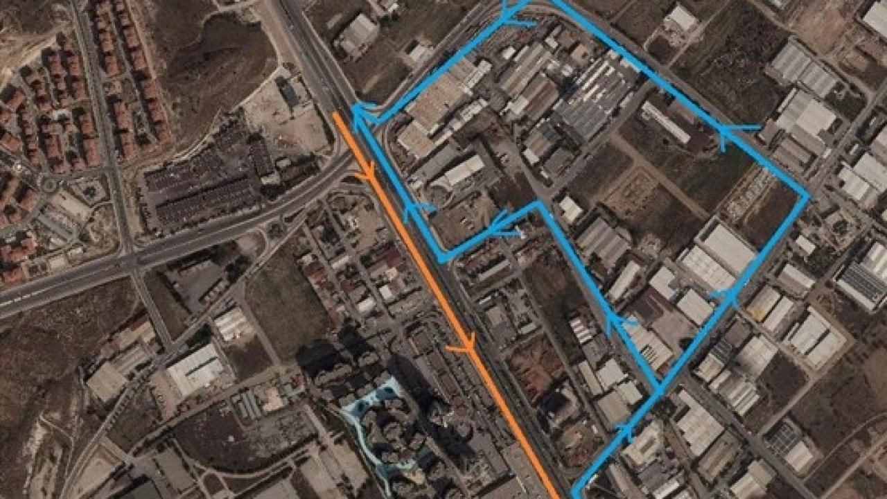 Denizli&#039;de üst geçit çalışmalarında yeni etap