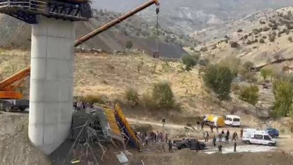 Diyarbakır Kulp’ta köprü inşaatında iş kazası: 4 işçi ölü, 1 ağır yaralı