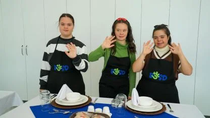 Down Sendromlu gençler iş hayatına kazandırılıyor