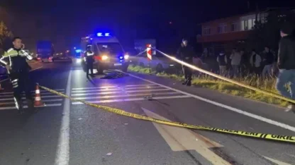Düzce'de trafik kazası! Yaşlı yaya feci şekilde can verdi