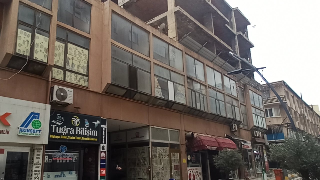 Edirne Keşan&#039;da Ali Paşa Çarşısı’nda yıkım öncesi son adımlar