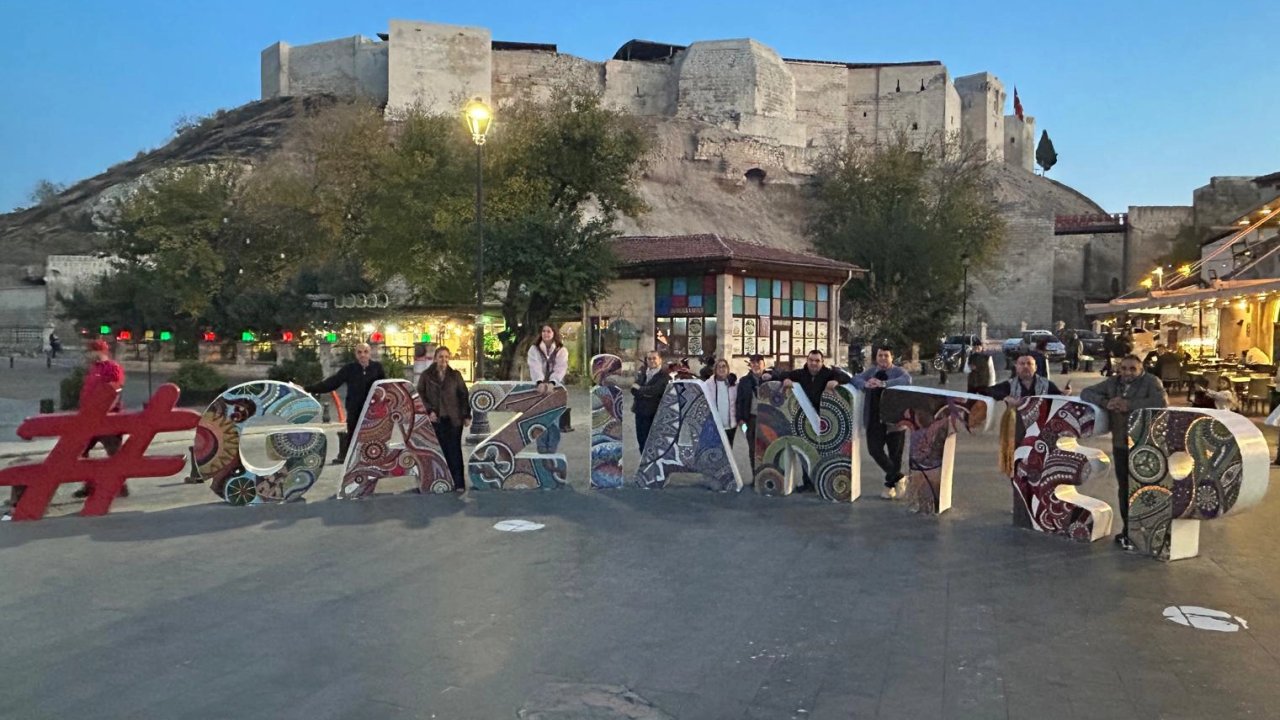 Edirneli gazeteciler Gaziantep&#039;i keşfetti