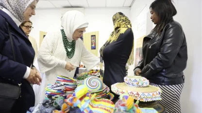 Emine Erdoğan'dan Johannesburg'ta Ulusal Miras Sergisi’ne ziyaret