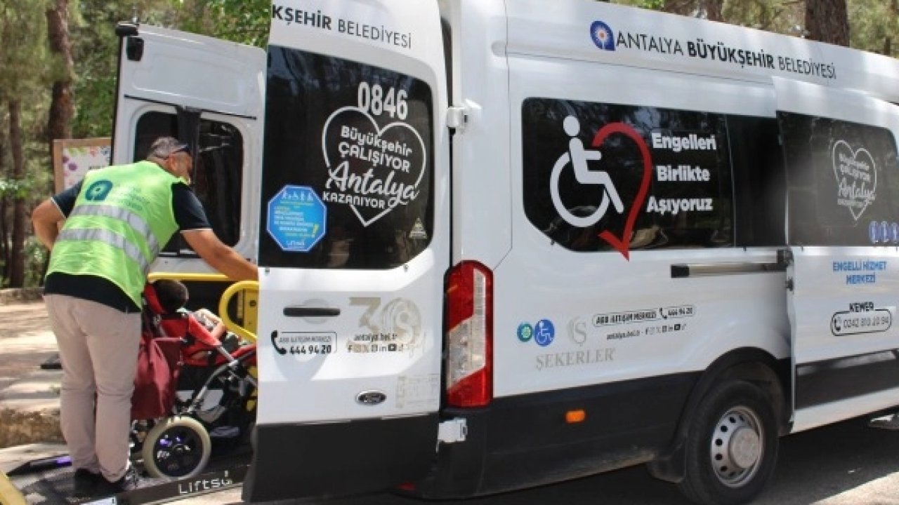 Engelsiz hizmet aracı hayat kolaylaştırıyor