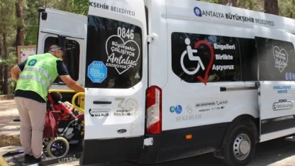 Engelsiz hizmet aracı hayat kolaylaştırıyor