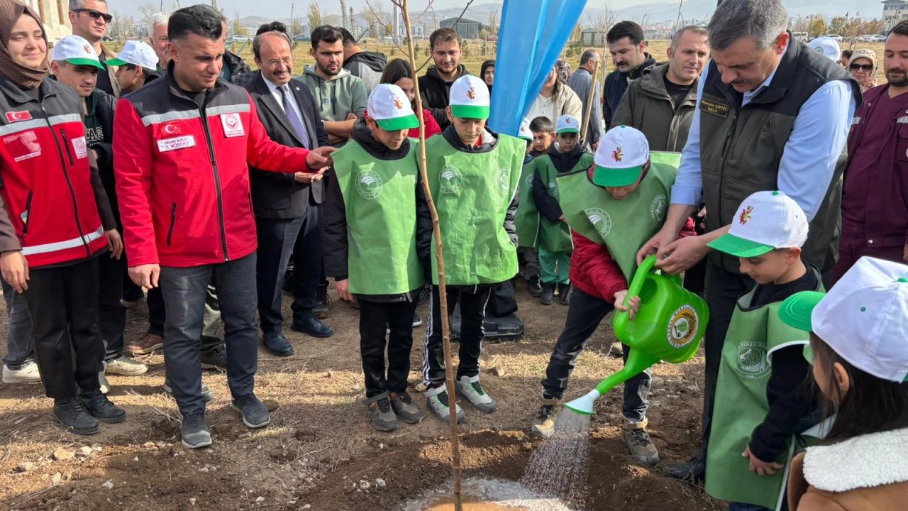 Erzurum’da &#039;Aile Hatıra Ormanı&#039; kuruldu