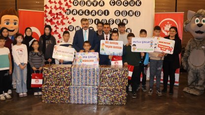 Erzurum’da çocukların gülüşü umuda dönüştü