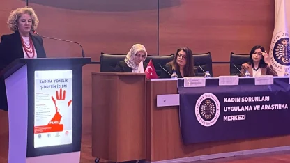 Erzurum'da "Kadına Yönelik Şiddetin İzleri" paneli