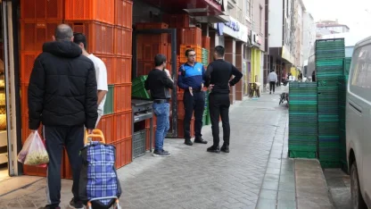 Eskişehir'de kaldırım işgallerine sıkı denetim