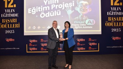  Final AI, Yılın Eğitim Projesi Ödülü’ne layık görüldü