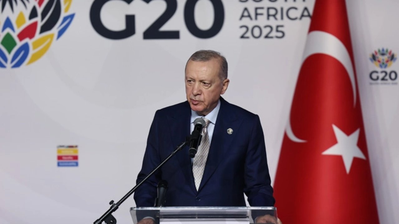 G20 Zirvesi sonrası Erdoğan&#039;dan net mesajlar... Soykırımın faili İsrail&#039;dir