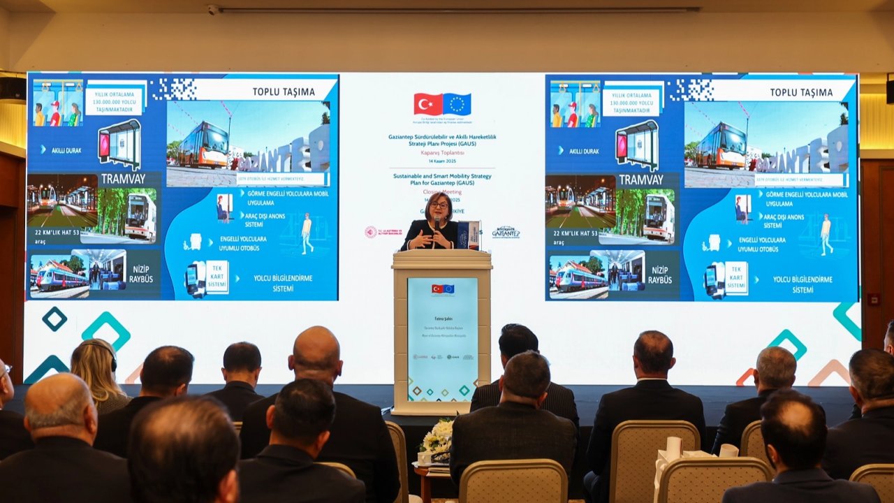 Gaziantep’te GAUS Projesi’nin kapanış toplantısı yapıldı