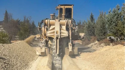 Gaziantep’te mahallelere konforlu altyapı hizmeti