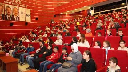 Gebze'de çocuklar ara tatil etkinliğiyle moral buldu