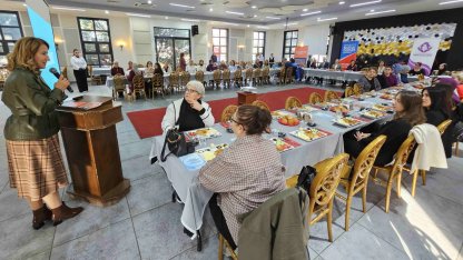 Gölcük'te kadına yönelik şiddetle mücadele farkındalığı