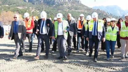 Güngör Geçer'den Adana Pozantı Atık Su Arıtma Tesisi’ne inceleme