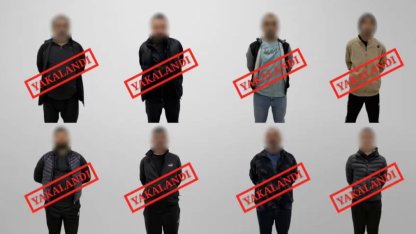 Gürcistan'da yakalanan 8 firari Türkiye'ye iade edildi