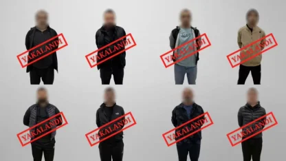 Gürcistan'da yakalanan 8 firari Türkiye'ye iade edildi