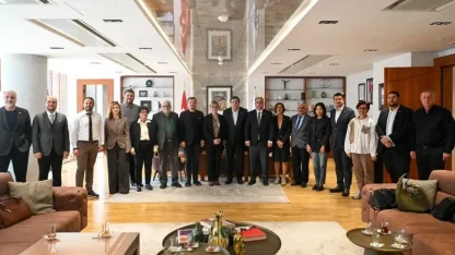 İbrahim Can Ergun’den Başkan Muharrem Erkek’e iade-i ziyaret