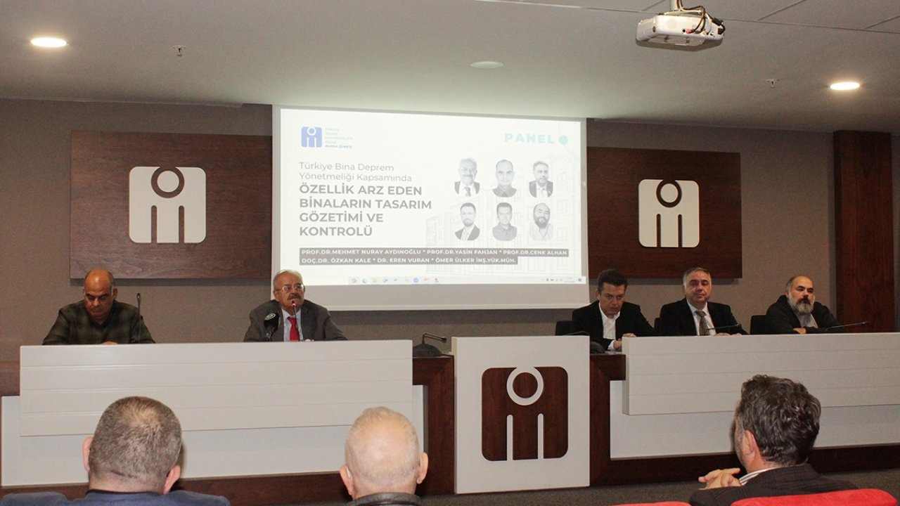 İMO Bursa Şubesi üyelerini bilgilendirmeyi sürdürüyor